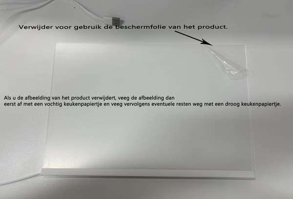 LED-ritbräda för barn, återanvändbar akrylskiva, 7-färgsmarkörer, USB-driven, justerbart stativ, hem eller kontor, 30 x 20 cm