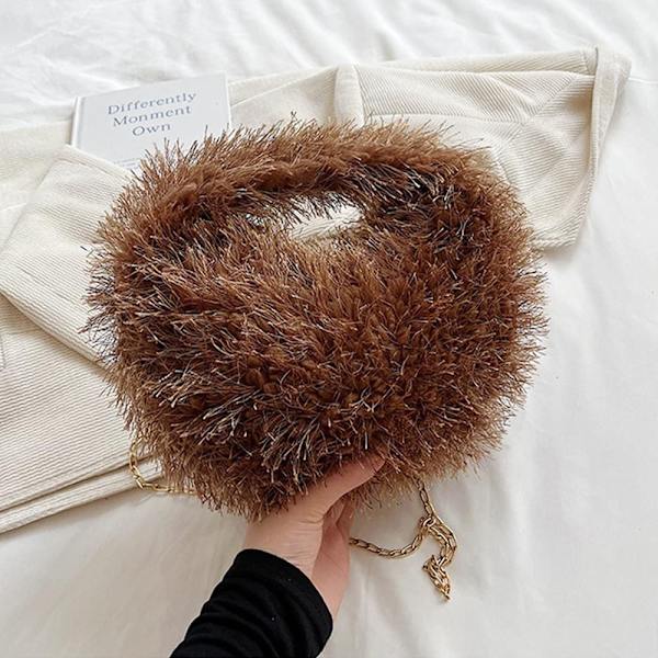 Pels Håndtasker Crossbody Taske BLÅ blå blue