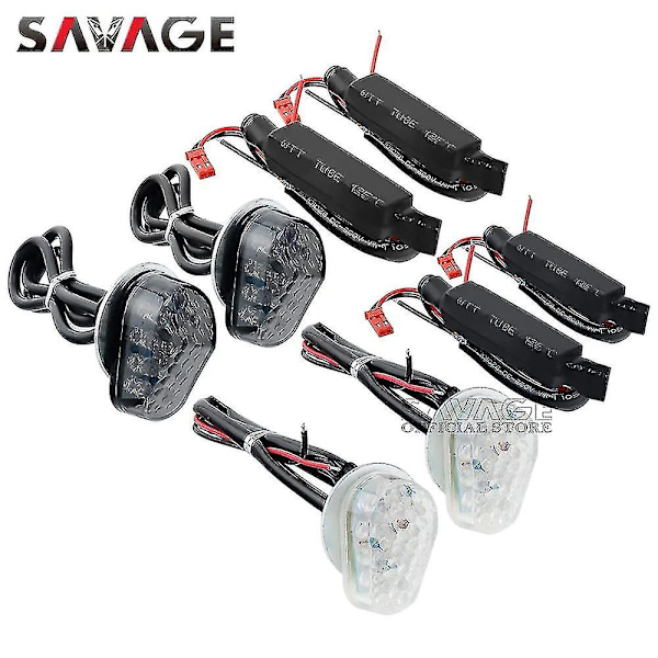 2023 LED-blinkers för Yamaha Yzf R7 R6 R1 R1m Yzfr7 Yzf-r7 motorcykeltillbehör Mini blinkande lampindikatorer