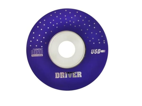 Ekstern DVD/CD-brænder - 24x Sort Black Svart