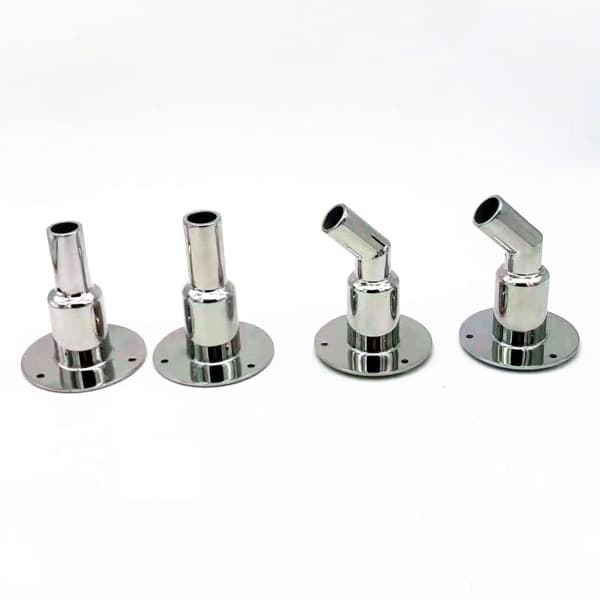 22/24 mm diameter gennem skrogets udstødningssystem skinnpasning rustfrit stålrørshylsa med pakning til bådvarmer null - Bend Diameter 24mm