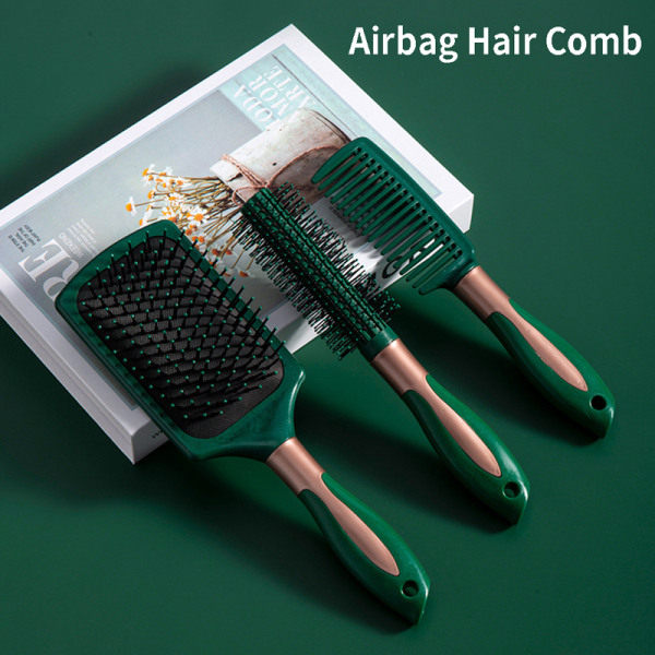 IC Mode Airbag Salong Hårbørste Kam Hodebunnsmassasje Kam Hårdr 6