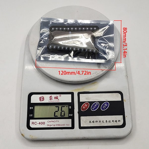 2 STK Motorcykel Blinklys LED Lysstriber Nummerplade