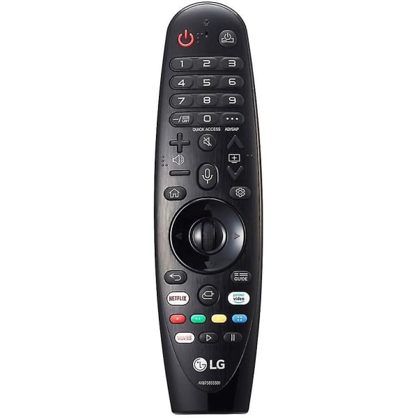 Lg Remote Magic Remote kompatibel med många LG-modeller, Netflix och Prime Video Hotkeys-Fjärrkontroll infraröd typ