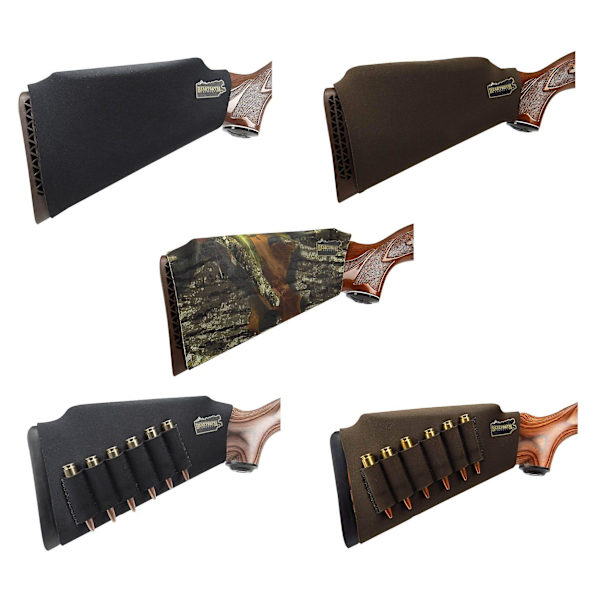 Beartooth Comb Raising Kit 2.0 - Kivääri + Haulikon Neopreeni Tukisuoja + Lisäkkeet