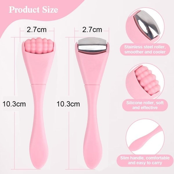 IC Mini Ice Roller & Face Roller Sæt med æske - Ice Roller til
