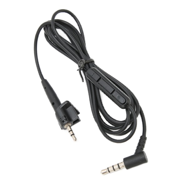 Byte av hörlurskabel Ljudförlängningssladd med mikrofonvolymkontroll för AE2