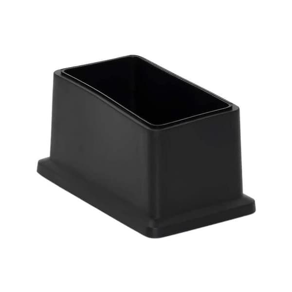 8-pack Rektangulära PVC Stolsbensskydd Icke-markerande Golvskydd 25 x 50mm (1\" X 2\")