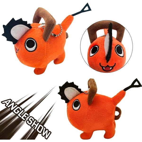 IC Ugly Dolls Plysjleke Søt Stoppet Dukke Tegneserie Nøkkelring 10cm