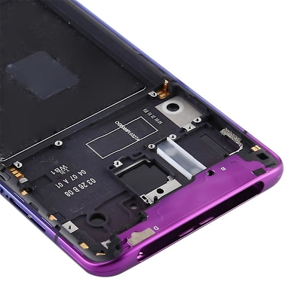 For Oppo Reno/Reno 5G Grade C LCD-näyttö ja digitointiyksikkö + runko-osa