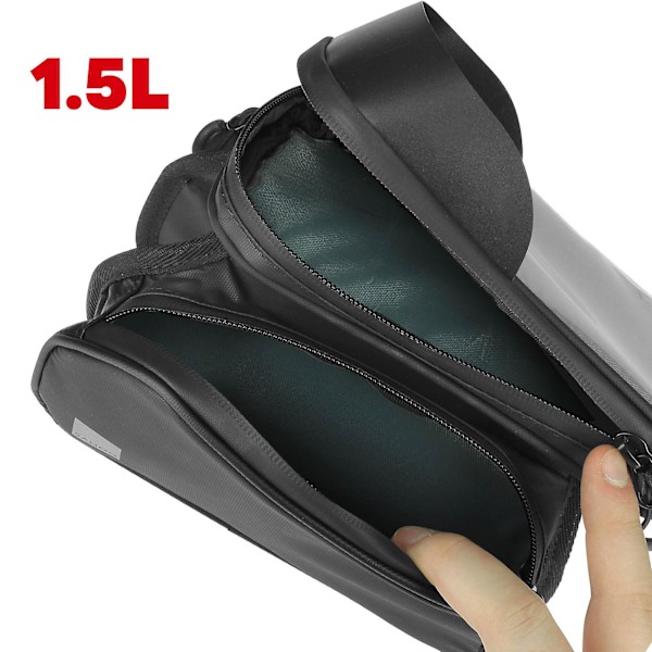 Vandtæt rammepose 1,5L kapacitet taktil vindue T122056-SA