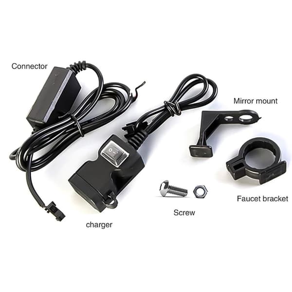 Motorcykel Strömadapter Motorcykel USB-laddare 9-90V 9-90V 9-90V 9-90V