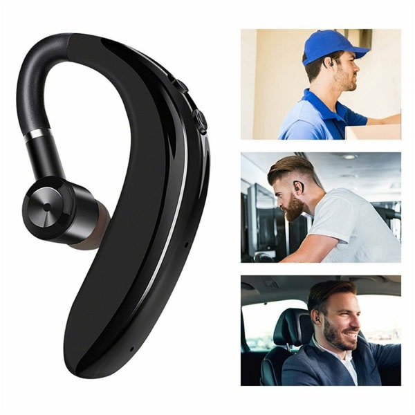 Bluetooth 5.0 hörlurar In-ear trådlöst headset för bilkörning Single Handfree Ipx5