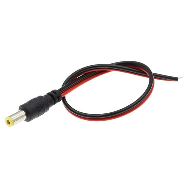 5.5x2.1mm Cord Compatible with 12V Power Supply Units