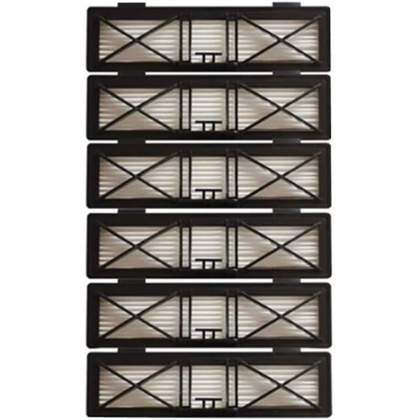 6-pack Hepa-filter för Neato Botvac D7 D3 D4 D5 D6 D70 D75 D80 D85 för Neato Botvac 75e 80-filter