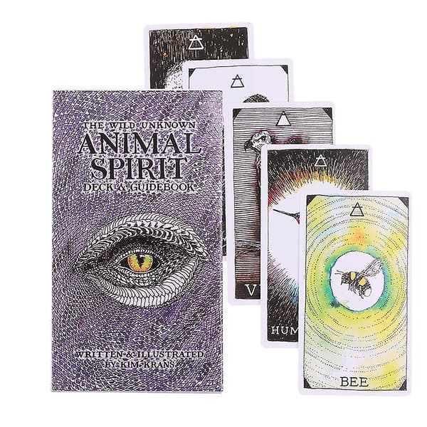 Wild Unknown Spirit Animal Oracle Cards Tarot Förutsägelse Spådom Brädspel