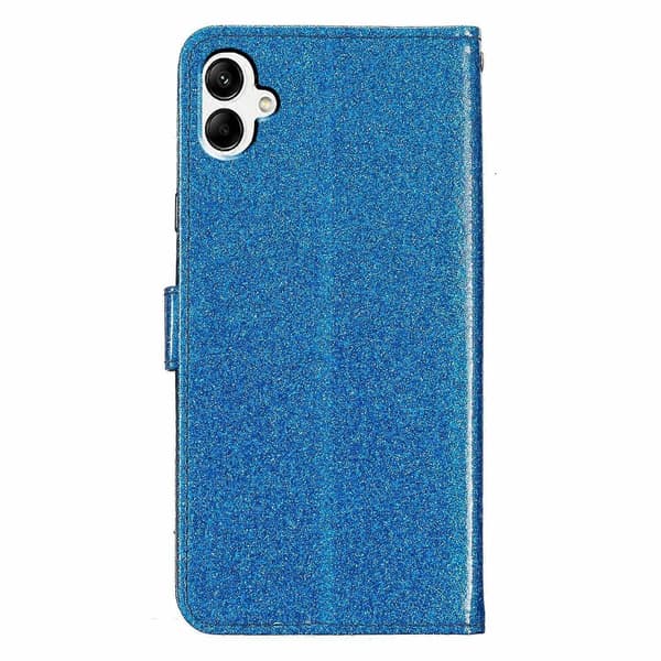 Glitter Puder Flip Läder Telefonfodral For Samsung Galaxy A06 4G