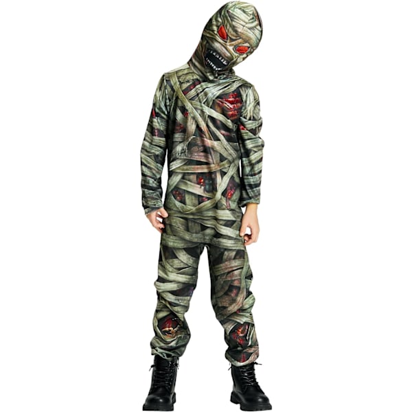 Barnas Mommie Zombie Kostyme Gutter Jenter Halloween Skummel Farao Egyptisk Body for Fint Klesopp Party 3-10 År 4-6 Years