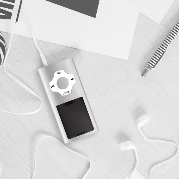Digital, kompakt og bærbar MP3/MP4-spiller (Max Support 64GB Me