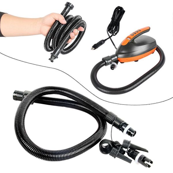 Uppblåsningsslang för pump, reservdelar för reparation av paddelbrädor, luftslang för elektrisk luftpump, surfbräda