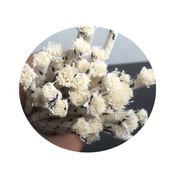 Flat bomullsveke på rull, 4-pakning, klipp til lengde for parafinlamper og lykter, hvit 1,2 x 2 m 1.2x2 m