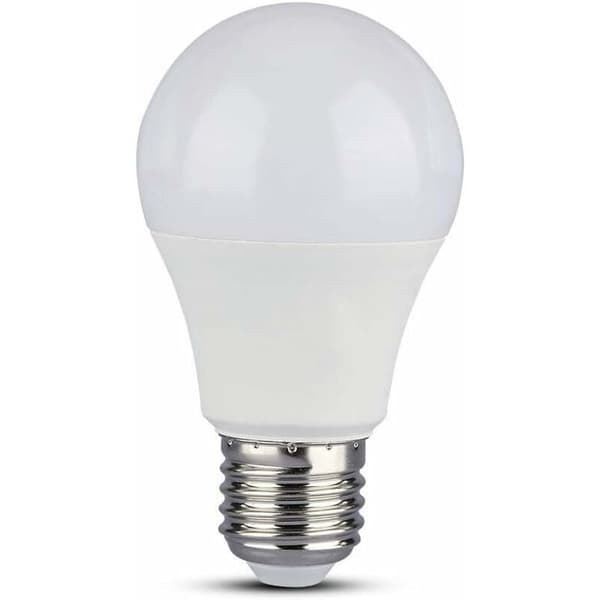10-pack E27 9W A60 LED-lampor - Varmvitt ljus 4200K - 806 Lumen