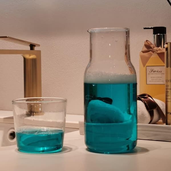 Sängbordskaraffset Tumblers Glas 500ML 500ML 500ml 500ml