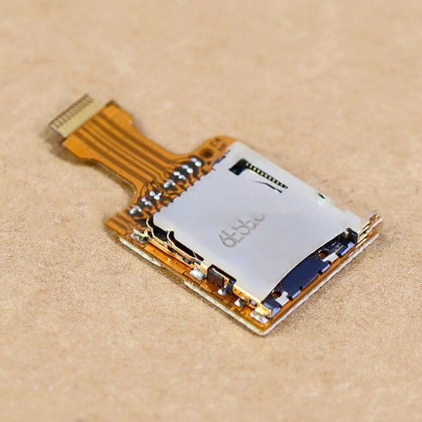 IC 1. SD-kortlæser Slot Socket til 3DSXL 3DSLL konsoludskiftning