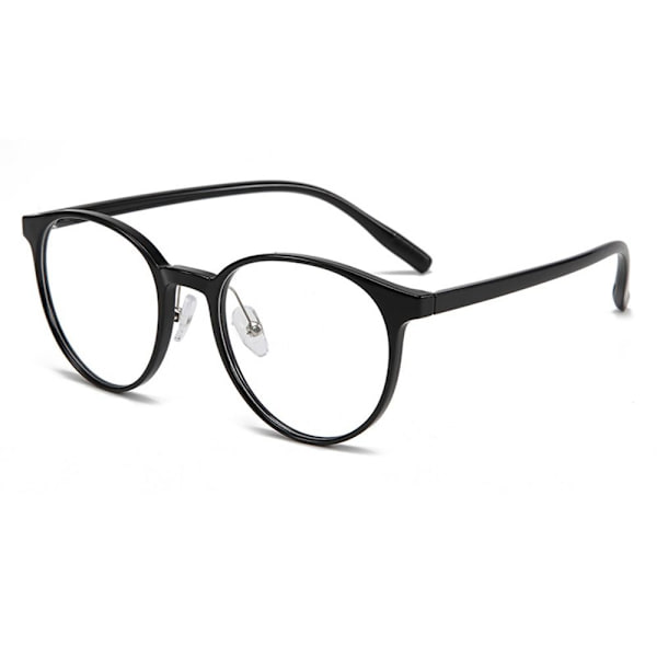 Anti-blåt lys briller computerbriller GLOSS SORT GLANS Blank Sort Glossy Black