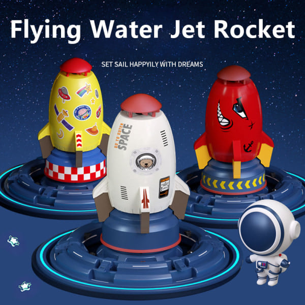 IC Rakettutskyter Leker Rakett Vanntrykk Løft Sprinkler Leke W B