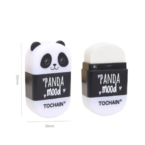3 st Panda Design Pennsudd Barn Student Skolmaterial Penna