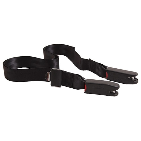 Universal Isofix-strop til autostole, Isofix One Touch-sele Ltuikhq Blød polyester Sort 1,6 m, 15000N trækkraft, fra DEBUNS