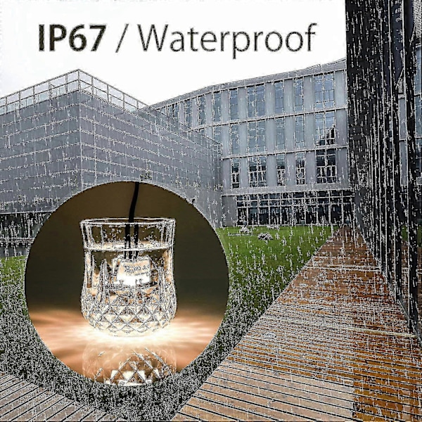 Pakke med 16 LED forsænkede spots til træterrasse, vandtæt IP67, udendørs forsænket spotlightsæt