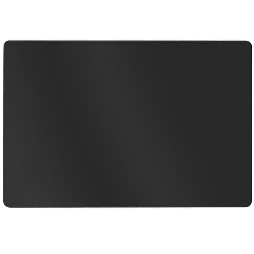 Gulvbeskyttelsesmåtte til stol / Stolunderlag - 90x130cm Black Svart