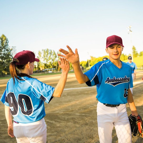 Basebollkeps för Män Klassisk Enfärgad Basebollkeps Polo-Stil Hatt Justerbar Sport Casual Keps Andningsbar Sommar Solskyddshätt för Utomhus E 1PCS