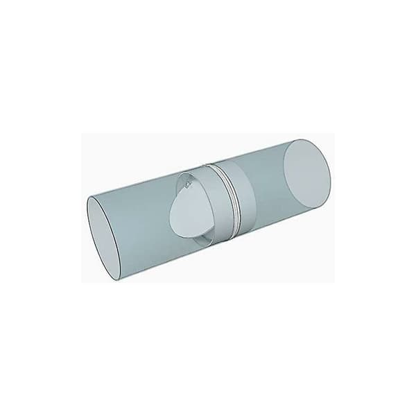 Ø 100mm Kobling med tilbakeslagsventil Rund ventilasjonsrør Ø 100mm