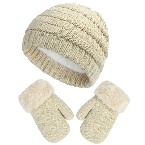 IC Lastenmyssy ja -setti Vauva Taapero, poika/tyttö söpö paksu Beige
