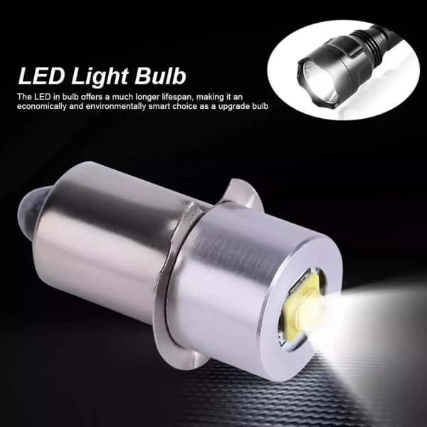 P13.5S LED-päivityslamppu Maglite-taskulampuille 6V-24V[JUN] 6-24v lämmin valkoinen 6-24v warm white