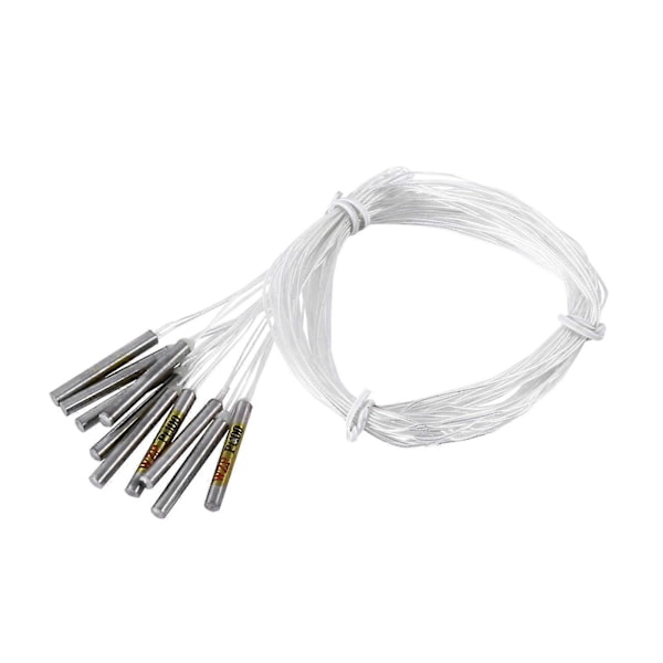 10 stk. PT100 Vandtæt Sensor Probe til Temperaturregulator