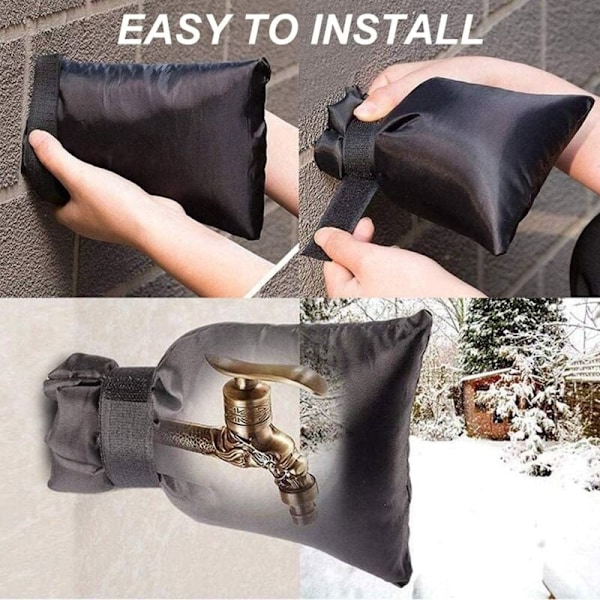 Utendørs Kranbeskyttelse, Beskyttelsesdeksel for Kran, Utendørs Beskyttelsesdeksel for Kran, Hagekranbeskyttelse, Frostsikring for Kran, Gjenbrukbar, 1 stk