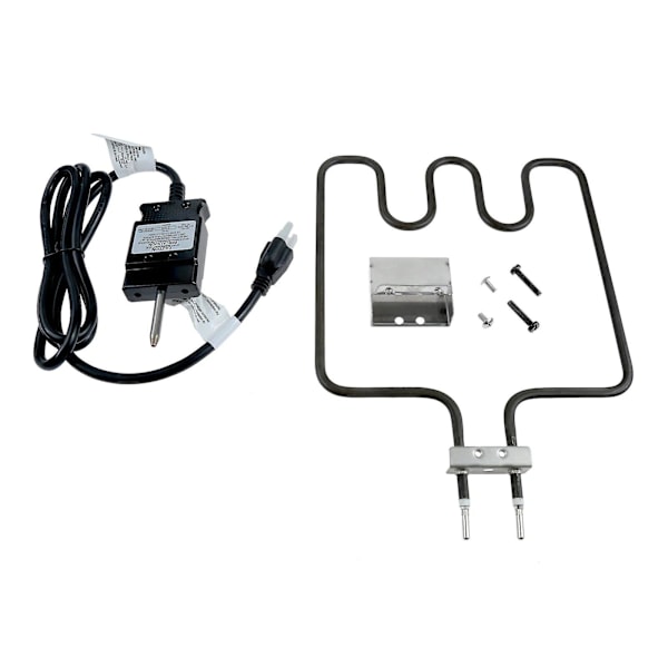 Elektrisk rygergrill varmeelement med justerbar termostat ledning rustfrit stål controller 1500W 50F-400F til Masterbuilt