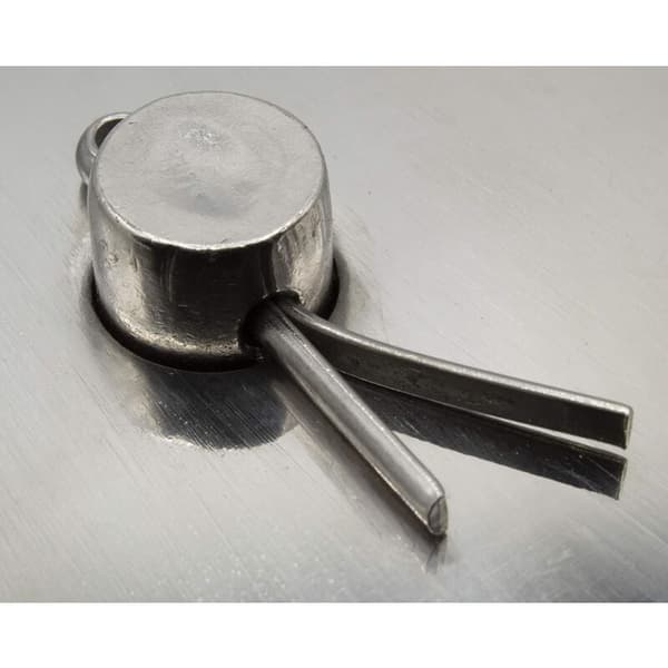 Saksitapit Galvanoidut Saksitapit 4mm x 36mm [10 kpl]