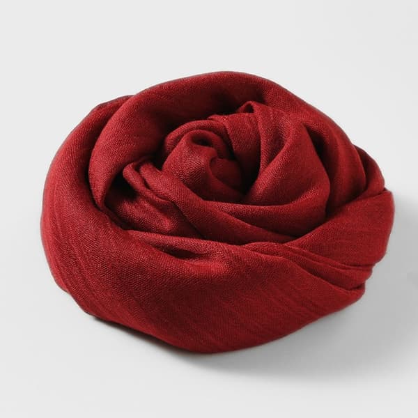 Skjerf Sjal LILLA RØD Lillarød Purplish red
