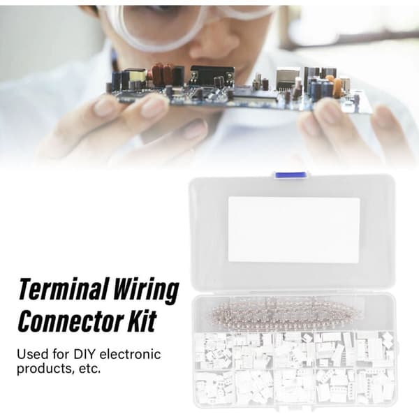 2,54 mm Terminal Connector Kit Fortinnet Kobber Pin PVC Han Connector Hun Stik Socket Hus, DUBUNS