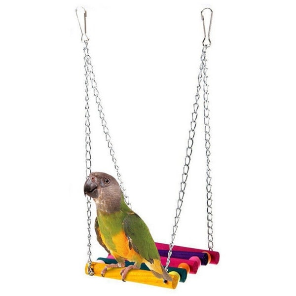 IC Lemmikki Lintupapukaija Papukaija Budgie Cockatiel Häkki Riippumatto Swing Till