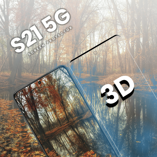 Samsung Galaxy S21 5G - Tempered Glass 9H - Super Quality 3D
