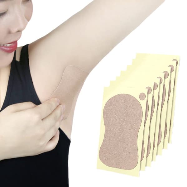 10-pak svedpuder til armhuler, unisex svedpuder til armhuler