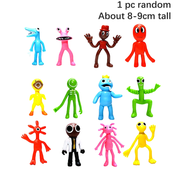 Rainbow Friends figurleksak tecknad filmspel karakt?rsdocka Kawaii