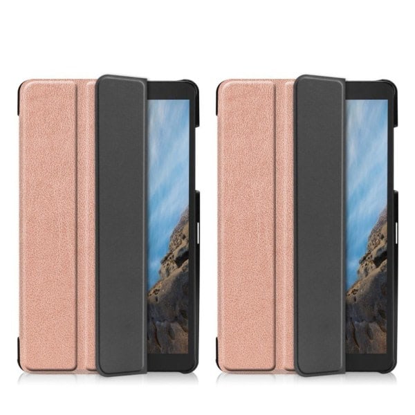 IC Samsung Galaxy Tab A 8.0 - Tri-Fold Deksel - Rosegull Rosegull Rosegull