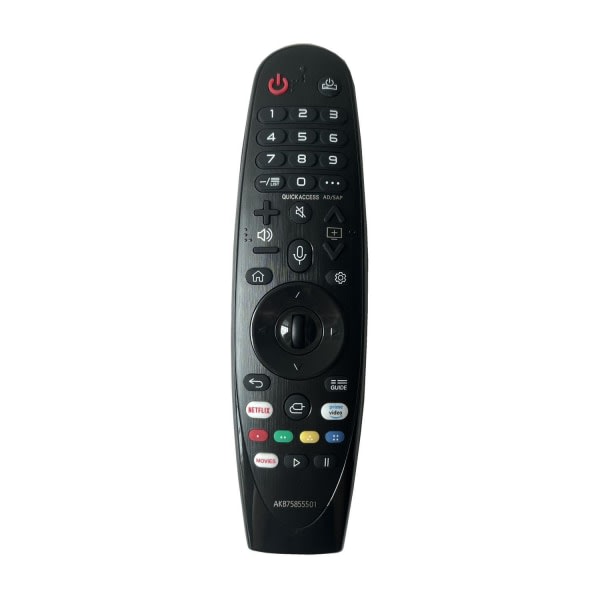 Universalfjärrkontroll AKB75855501 För LG 4K Smart TV Svart Med flygande mus